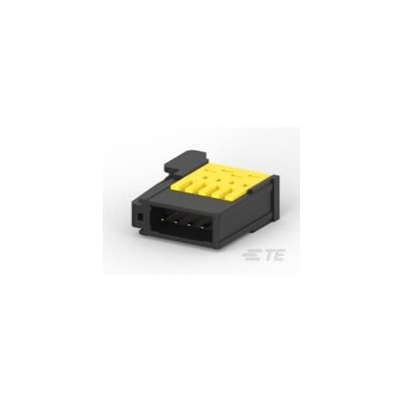 Te Connectivity RITS CONN. PLUG ASSY 4P YELLOW TIN 2295044-4